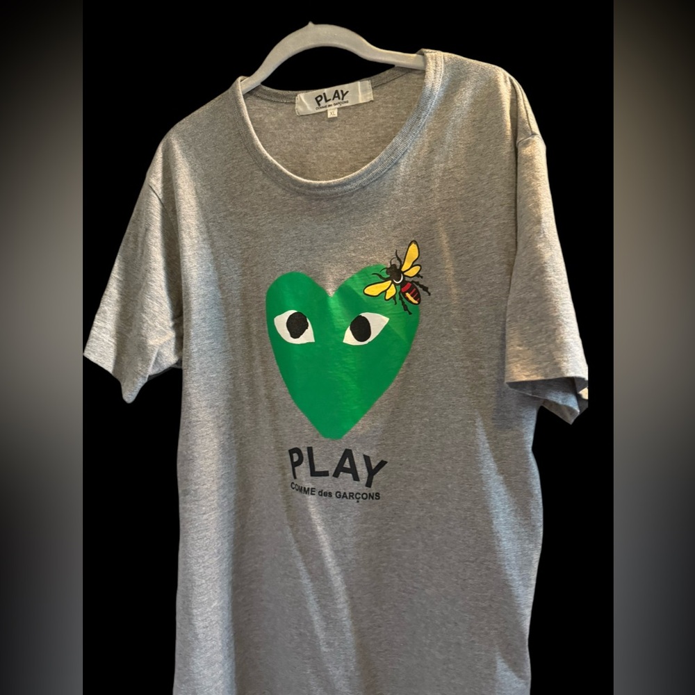 CDG comme des Garcons heart t-shirt